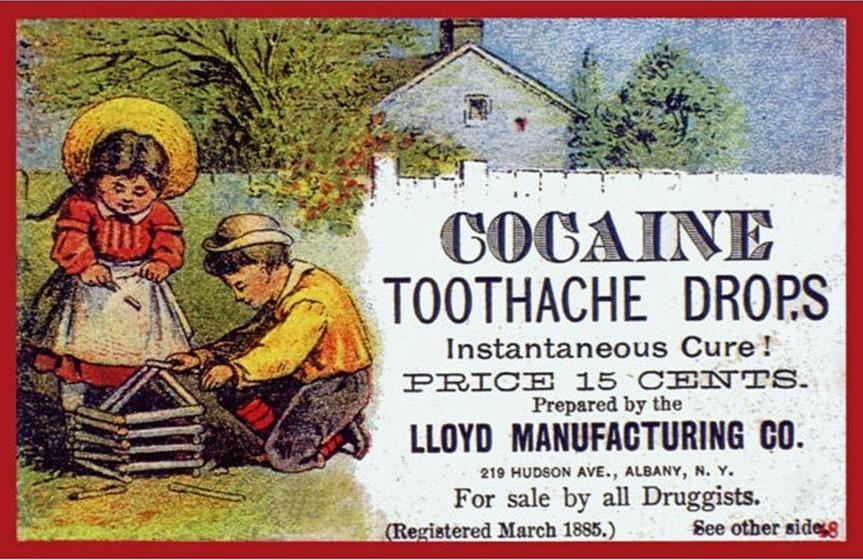 It's true. Cocaine cures toothache.